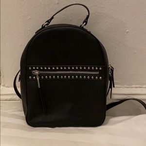 Black INC mini backpack